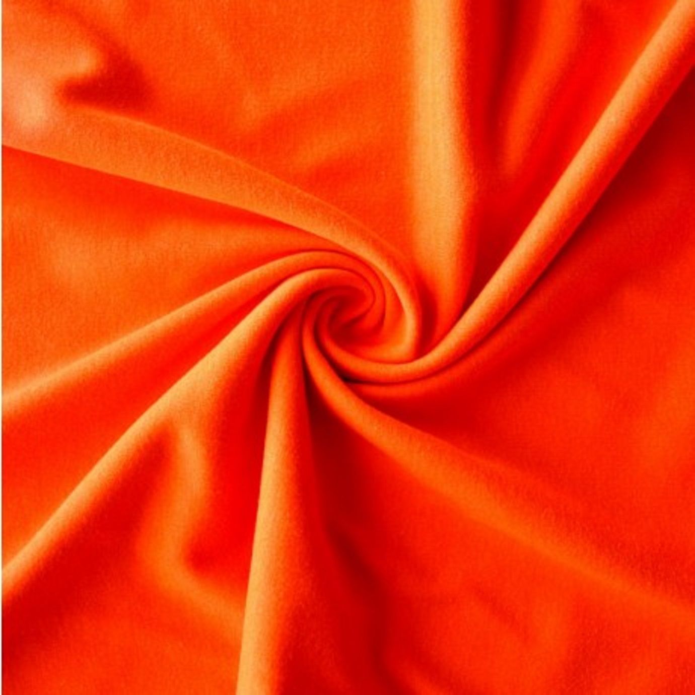 Orange Taffeta Polyester Fabric 150cm